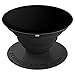 Black Plain Standard Color - Adjustable Phone Grip Stand - PopSockets Grip and Stand for Phones and Tablets