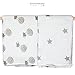 Baby Blanket - 100% Cotton - Soft and Hypoallergenic – Reversible 47” x 47” Cotton Muslin Infant Mat – Machine Washable - Non Toxic, PVC Free