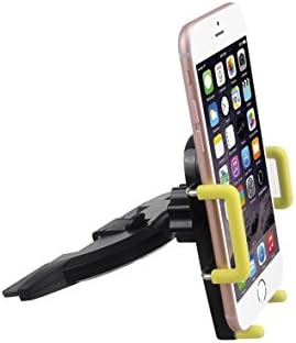 Smartphone CD Slot Phone Holder - Perfect Universal Car Mount Cradle - Keeps Your iphone 6 / 6plus / 5s / Samsung galaxy S6 Edge/ S6/ S4 / S5, GPS &amp; Other Cell Phones Safely in Reach.