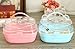 Misyue Portable Carrier Hamster Carry Case Cage with Water Bottle Travel&Outdoor for Hamster Small Animals (Blue)