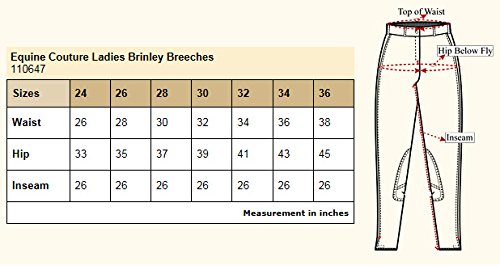 Equine Couture Brinley Knee Patch Women Breeches/Jodhpurs