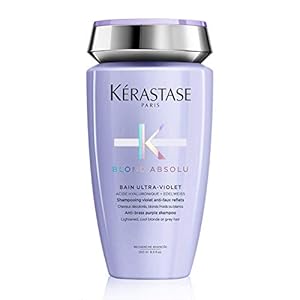 Kérastase Blond Absolu, Anti-Brass Purple Shampoo, Toning, For Cool Blondes & Grey Hair, With Hyaluronic Acid…