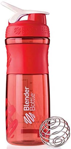 Shaker Bottle-Odor & Stain Resistant-100% BPA-Free Leak Proof,Fitness Sports Nutrition Supplements, Great for Mixing Protein Shakes, Juices(28oz) Sport,Camping,Travel,Yoga,Outdoor. (red)