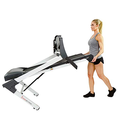Sunny Health & Fitness SFT7515 Smart Treadmill With Auto Incline