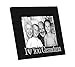 I Love You Grandma Picture Frame, Glass Front - Color: Black - Fits Photos 4x6 - Easel Back for Table Top Display