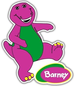 Amazon Com Barney The Dinosaur Children Decor Vynil Car Sticker 5