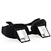 PWOW Creative High-definition Horizontal Glasses Lazy Glasses Bed Lie-down Periscope Glasses - Size L (Black)