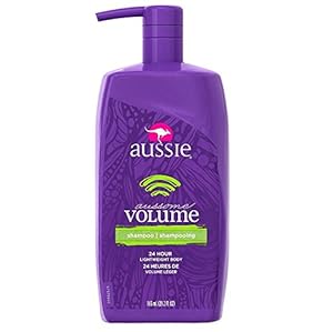 Image of Aussie Aussome Volume Shampoo With Pump 29.2 Fl Oz (Pack of 2)