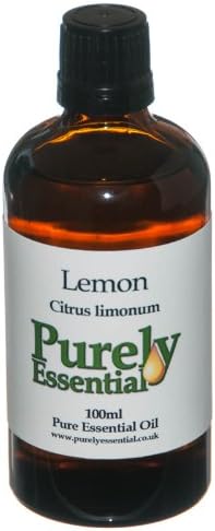 Lemon Essential Oil 100ml Pure and Natural, Purely Essential