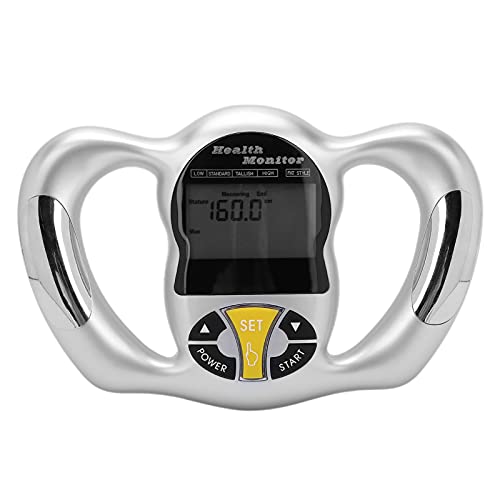 Zwinner Body Fat Measurement Device, Digital Body Fat Analyzer, Professional Handheld Portable BMI Measurement Tool Body Fat Loss Monitors for Women, Men, Lose Weight Control Device