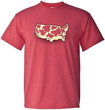 United Steaks Adult Unisex Short Sleeve T-Shirt (2X-Large)