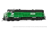 Arnold Burlington Northern GE U28C DCC Ready #5656 N Scale Locomotive HN2315