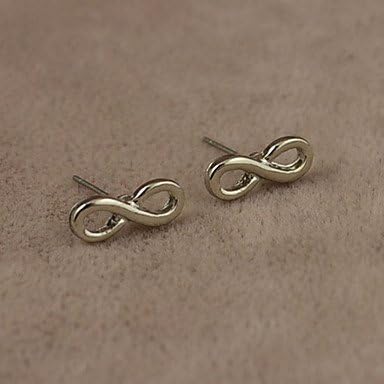 KT @Fashion 8-Type Stud Earrings Silver