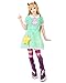 miccostumes Princess Star Butterfly Green Dress with Leggings Cosplay Costume Outfit (M, Green)