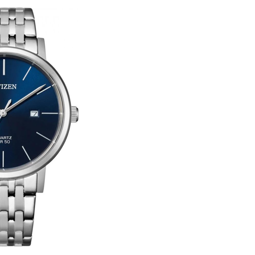 CITIZEN Herren Analog Quarz Uhr mit Edelstahl Armband BI5070-57L 7