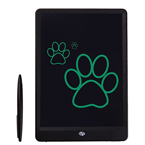 Highwinner LCD Writing Tablet, 10 inch Electronic Writing Board Digital Drawing Graphic Doodle Tablet,Portable Handwriting Notepad with Protect Sleeve (Black)