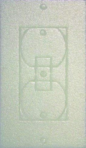 TradeGear (26PK) Insulation Gasket - Weatherproof, White Polyethylene Insulating Foam, One Size Fits All, Compatible with 2-Gang Outlets