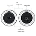 Wireless Charger, Amicool Ultra-slim Circular Crystal Portable Wireless Charging Pad for Galaxy S6/S6 Edge/S6 Active,Note 5, Nexus 7/6/5/4 Droid DNA and All Qi-Enabled Devices