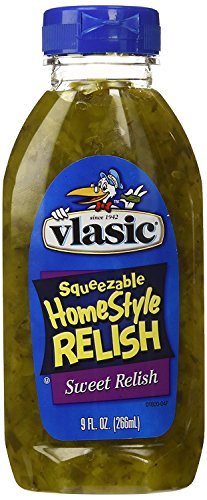 UPC 054100018205, Vlasic Home Style Sweet Relish, 9-Ounce Bottles (Pack of 12)