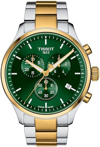 Tissot mens Tissot Chrono XL Stainless Steel Casual Watch Grey