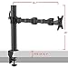 FLEXIMOUNTS Full Motion LCD Arm Desk Mount Stand Fits 10