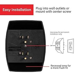 GE 6-Outlet Extender Wall Tap, Grounded