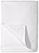 Amazon Basics 100% Cotton Soft Quick-Dry Bath Towel Set, 8-Piece, White, 10