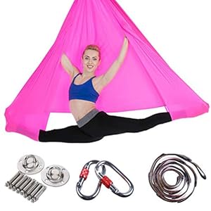 M-Y-L Aerial yoga hammock, inverted home stretch strap sling, stretch widening yoga hammock,#3