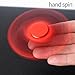 Fidget Spinner,LetsFunny Shine Hand Spinner, Tri-Spinner EDC Toy Spins high speed Relieve Stress anxiety useful for ADHD ,ADD ,Autism (Red)