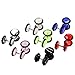 BodyJ4You 14 Pieces Marble Fake Plugs Set