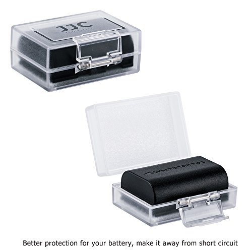 JJC Camera Battery Case Holder Box for Canon LPE17 LPE10 LPE6 LPE6N