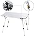 CampLand Aluminum Height Adjustable Folding Table Camping Outdoor Lightweight for Camping, Beach, Backyards, BBQ, Party and Picnicthumb 4