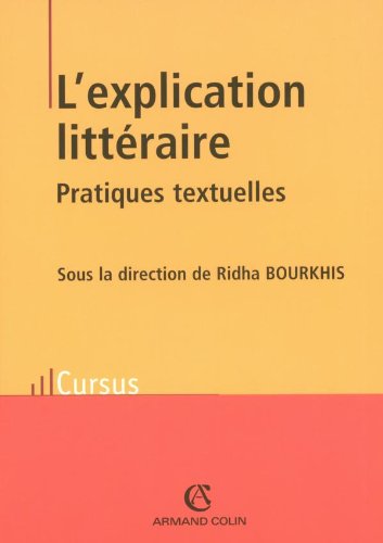 L' explication littéraire