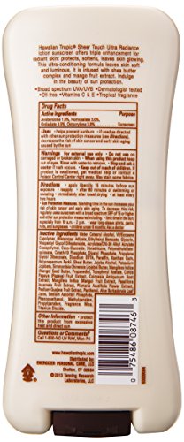 Hawaiian Tropic Sheer Touch Lotion Sunscreen, Ultra Radiance SPF 15, 8 oz