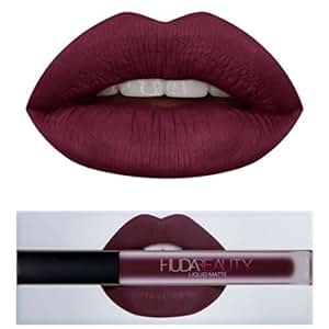 Amazon.com : Huda Beauty Liquid Matte Lipstick (Famous) : Beauty