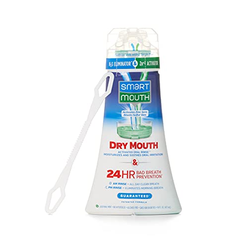 SmartMouth Dry Mouth Activated Mouthwash & Tongue Cleaner, Dry Mouth