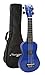 Martin Smith UK-222-BL Soprano Ukulele, Blue