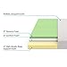 ZINUS 8 Inch Ultima Memory Foam Mattress, King, Fiberglass Free, Pressure Relieving, CertiPUR-US Certified, Mattress in A Box, White