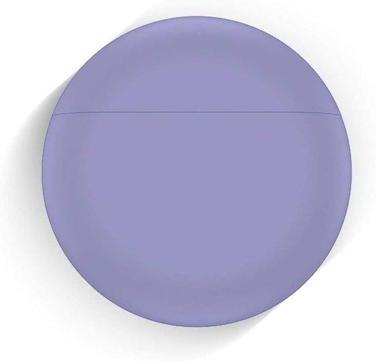 Charging Case Liquid Silicone Protective Skin Cover Box for Huawei Freebuds 3 2019 (Light Purple)