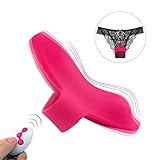Remote Control Butterfly Vibrator 10 Vibration Modes Clitoris Stimulator, Oixgirl Wireless Jump Egg Massager for Couple Flirting USB Rechargeable Clitoral Climax Sex Toy