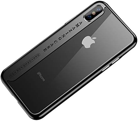 Hayder iPhone Xs Max Case, Clear Crystal Slim Fit Soft TPU Silicone Rubber Gel Bumper Protective Cover