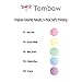 Tombow Irojiten Colored Pencils, Soft Primary, 5-Pack