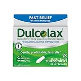 Dulcolax Laxative Suppositories, 28 Count