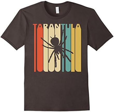 Mens Vintage Style Tarantula T shirt Small Asphalt