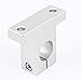 uxcell SK20 20mm Dia Hole Linear Rail Shaft Clamping Guide Support 2pcs