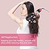 Hair Dryer Brush, Hot Air Brush, 4-in-1 Negative Ionic Hair Blow Dryer Brush for All Hair Types, Multifunctional Hot Air…
