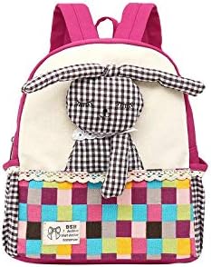 Eradria Cute Animal Cartoon 3-D Rabbit Kids Book Backpacks Toddle Children School Bag