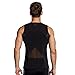HOTER Mens Slimming Body Shaper Vest/T-Shirt With Zipper