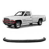 MBI AUTO - Textured, Black Front Upper Bumper Pad for 1994-2002 Dodge RAM 1500 2500 3500 94-02, CH1000160
