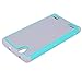 ZTE Lever Case, LK [Shock Absorption ] Impact Resistant Hybrid Dual Layer Armor Defender Protective Case Cover for ZTE Lever LTE (Mint)